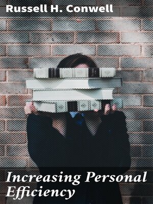 cover image of Increasing Personal Efficiency